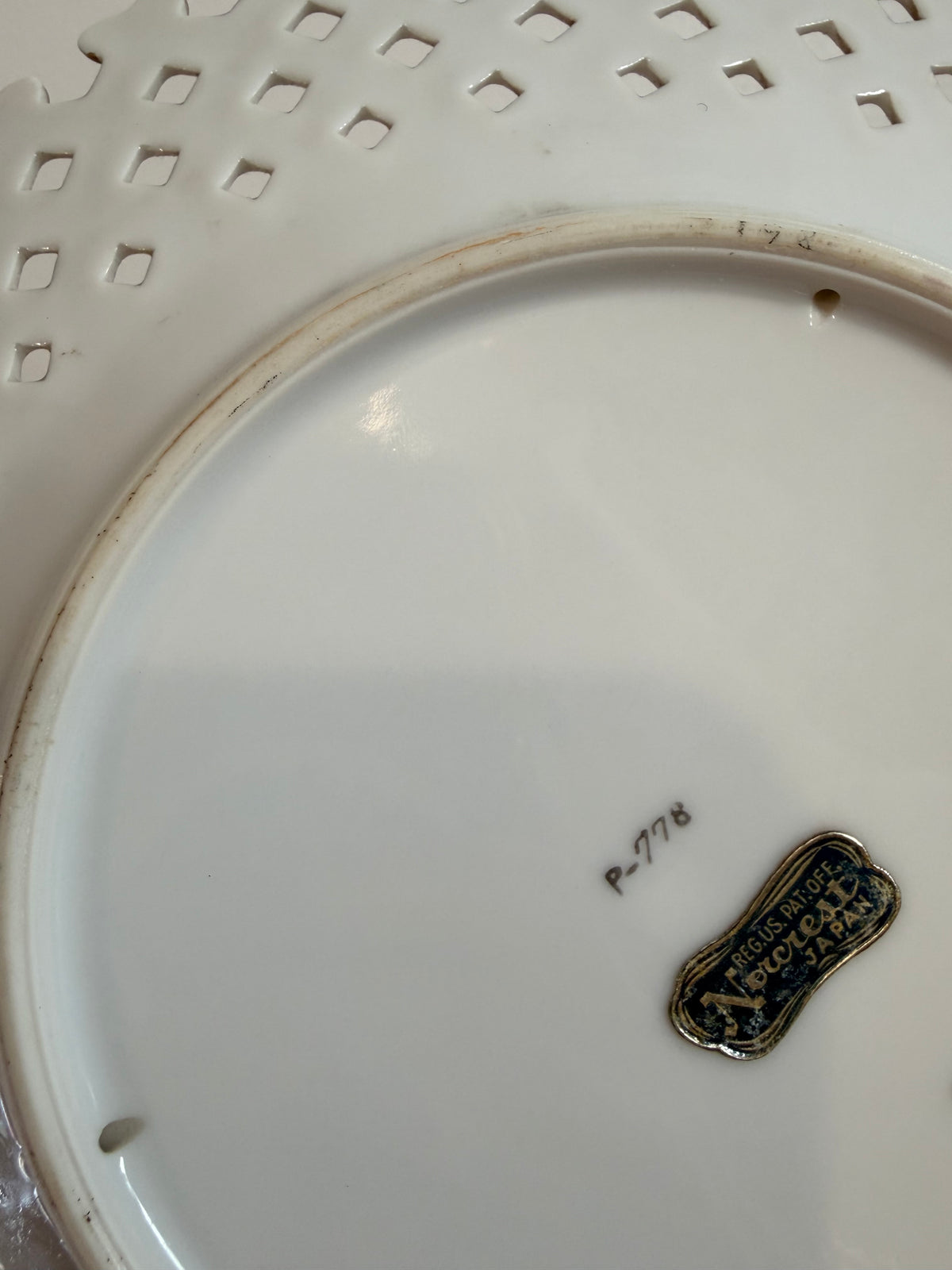 Vintage Horse Plate