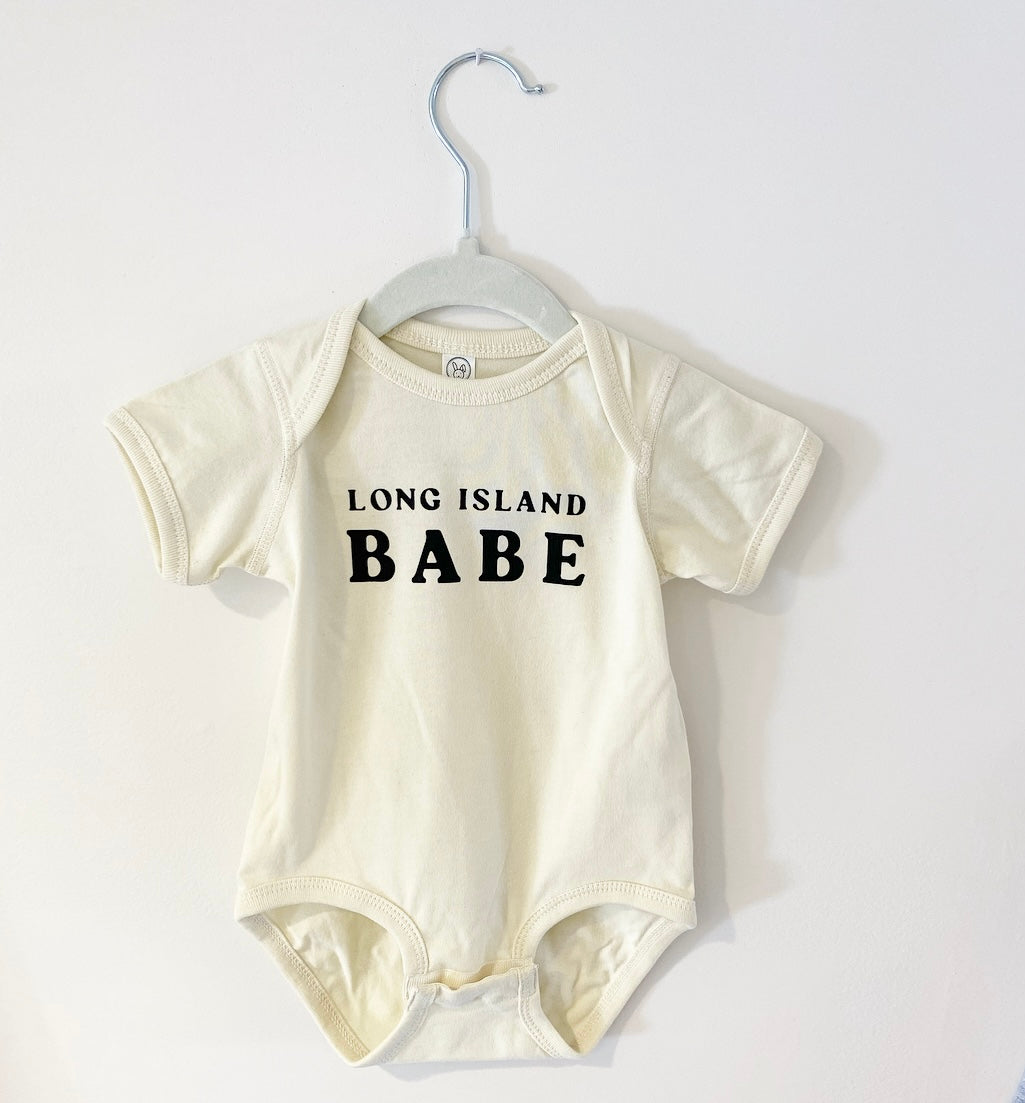 Long Island Babe Onesie