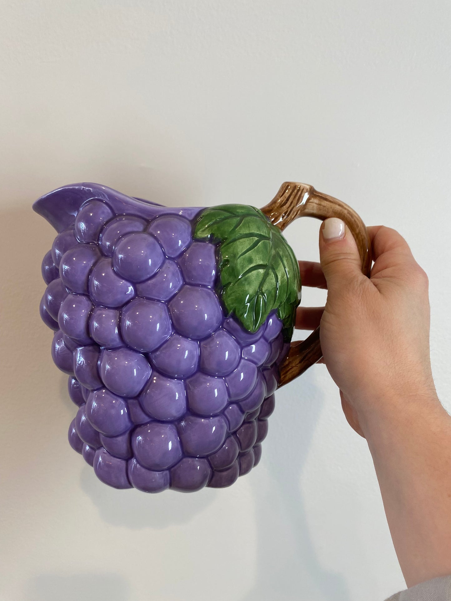 Vintage Grape Pitcher