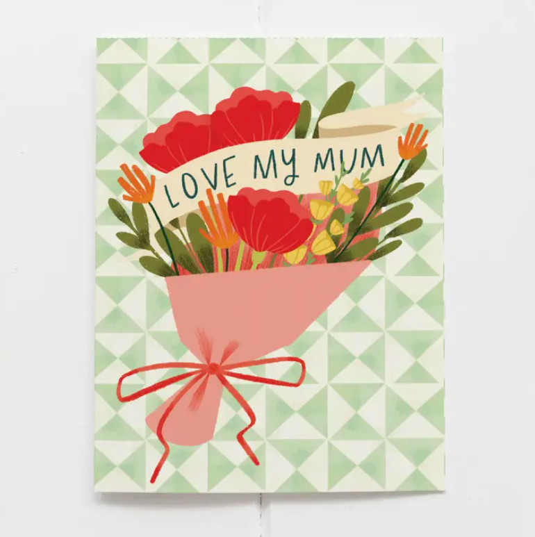 Greeting Card "Love My Mum"