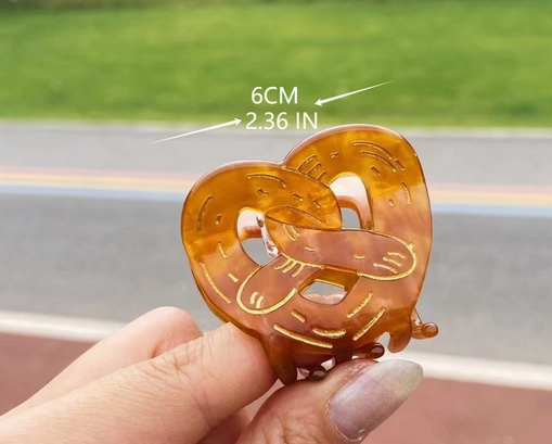Pretzel Hair Claw Clip