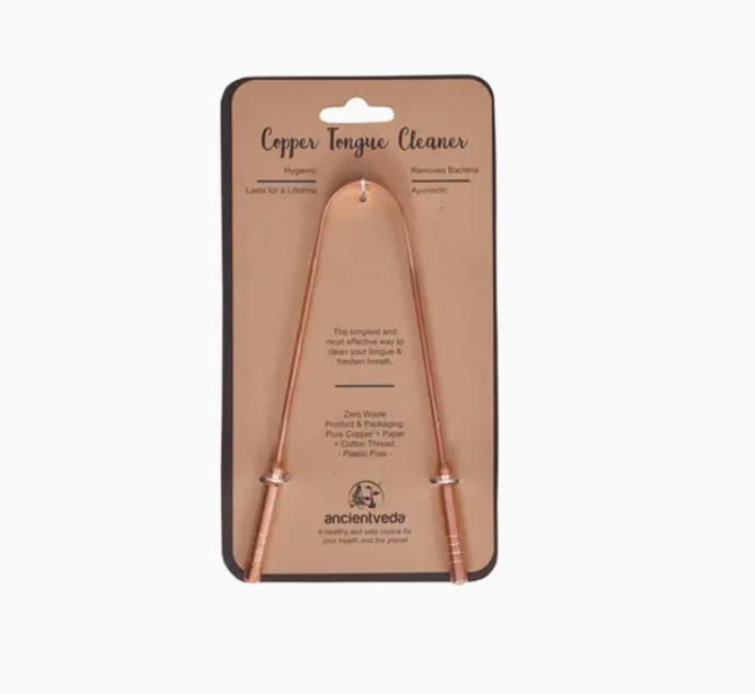 Copper Tongue Scraper