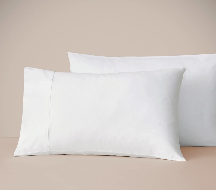 Eucalyptus Silk Pillowcase set- white