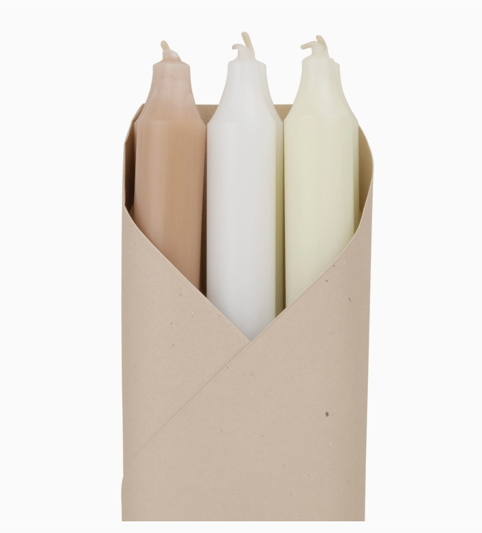 European Taper Candle Set of 6