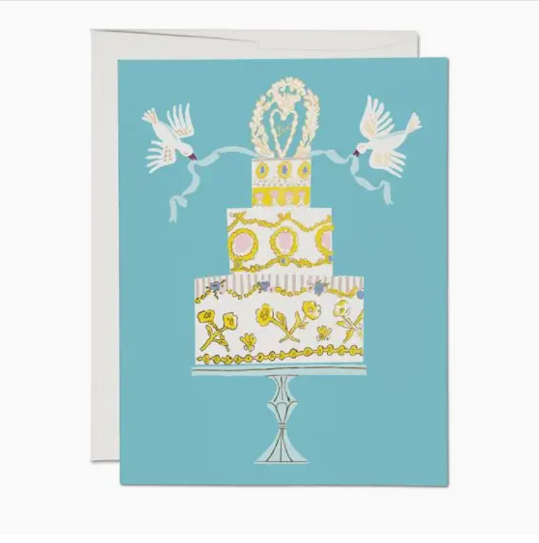 Greeting Card- Wedding Cake