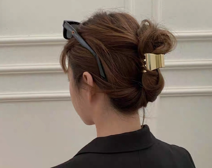 Mini Gold Hair Clip