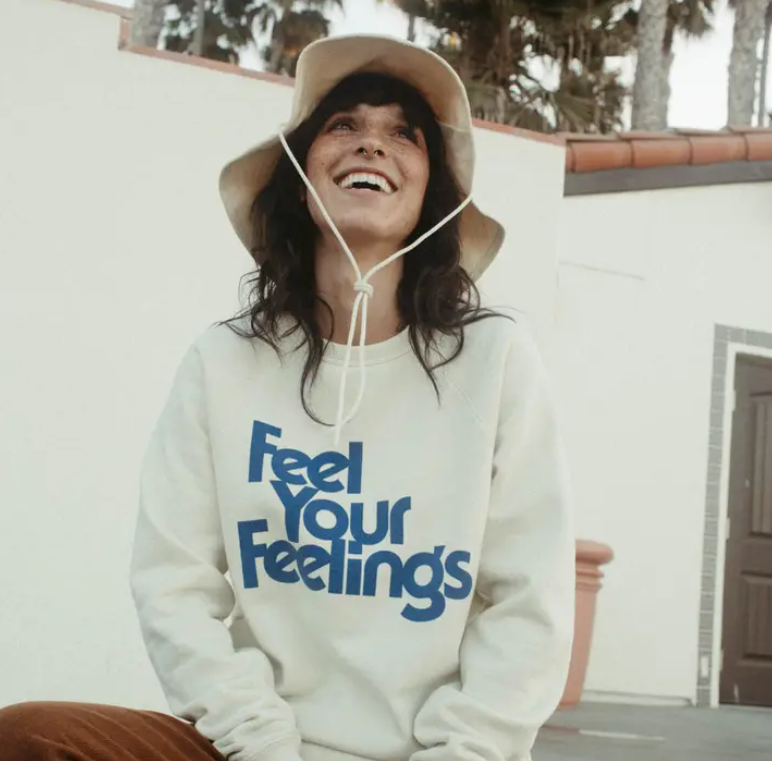 Feel Your Feelings Crewneck