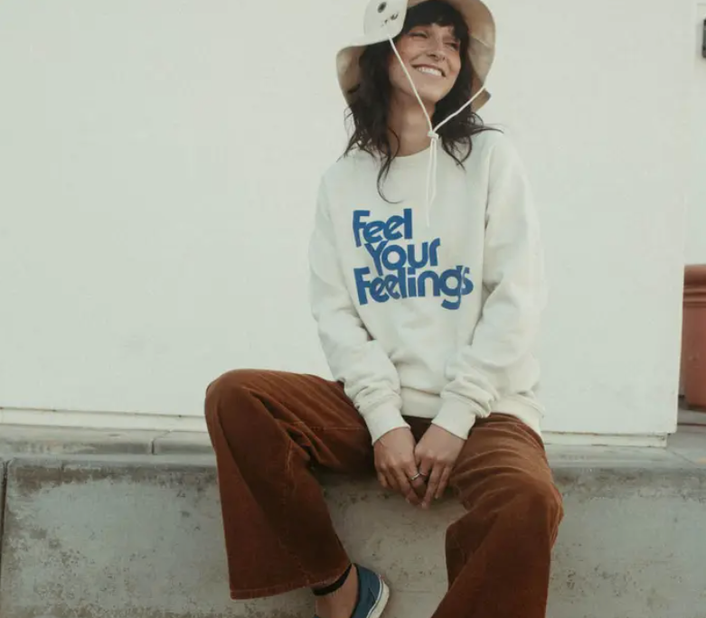 Feel Your Feelings Crewneck