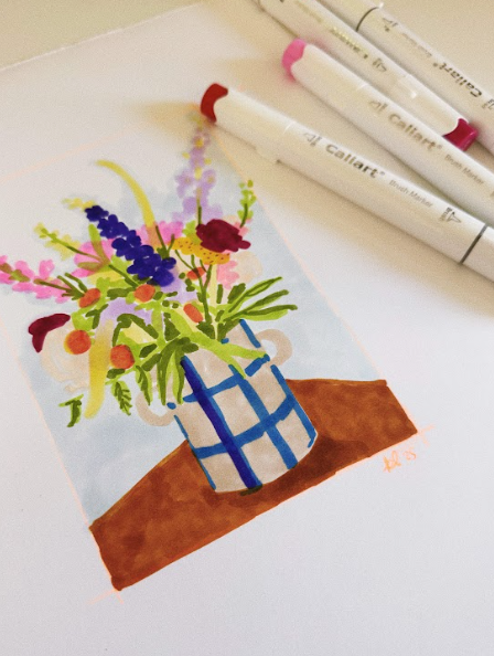 Still Life Flower Workshop 5/18
