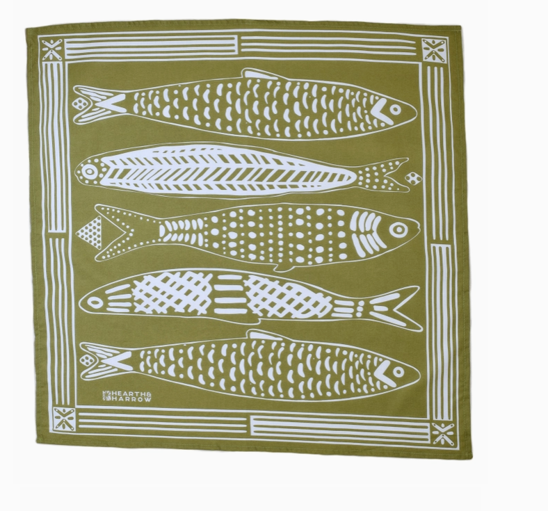 Bandana- Sardine Olive Green