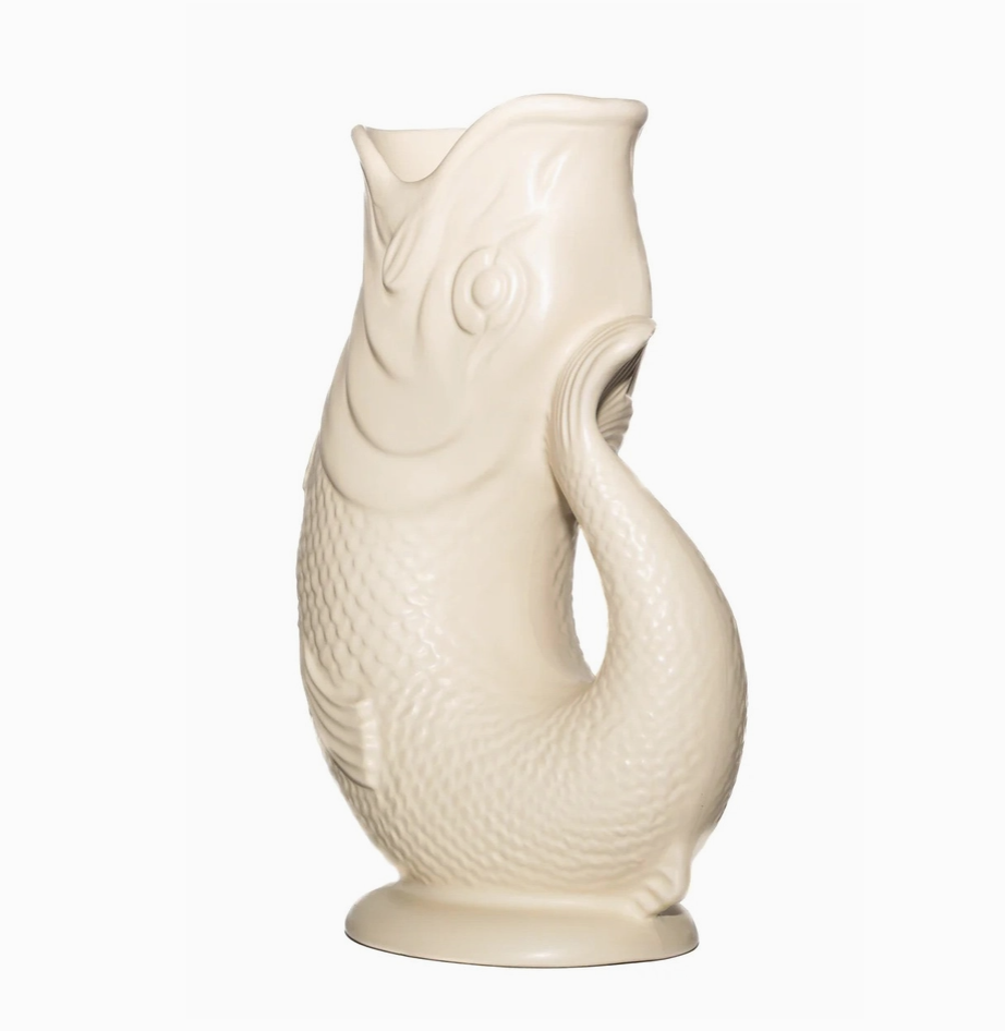 Gluggle Jug, Cream