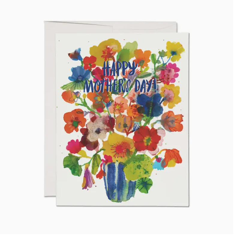 Greeting Card "Happy Mothers Day" Bouquet