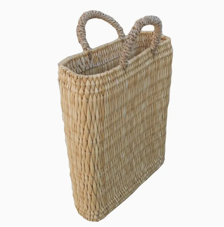 Wicker Bottle Basket Bag