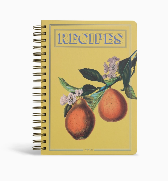 Spiral Recipe Notebook