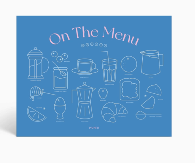 On The Menu Meal Planner Journal