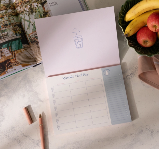 On The Menu Meal Planner Journal