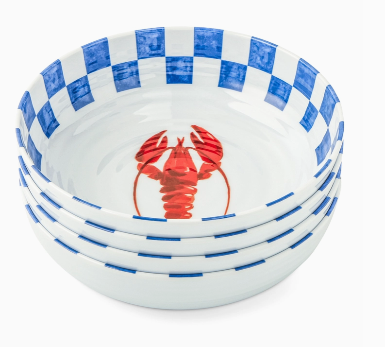 Lobster Bowl Set of 4