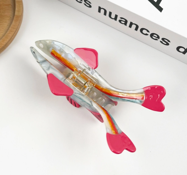 Fish Claw Hair Clip pink