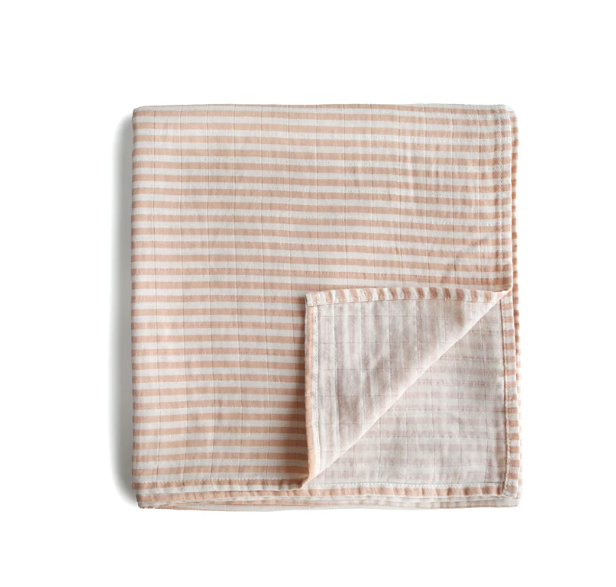 Mushie Muslin Swaddle Blanket (assorted)