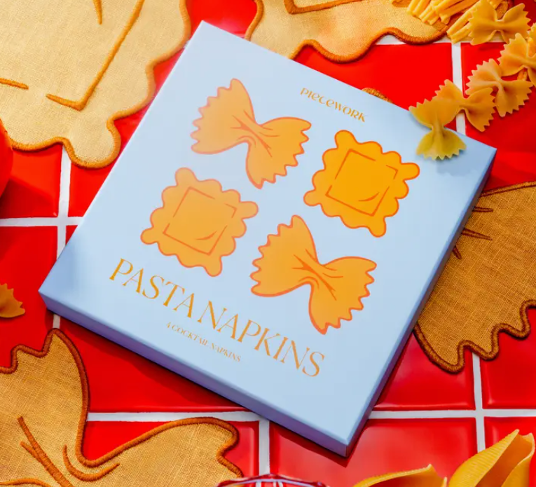 Pasta Cocktail Napkin Set (4)