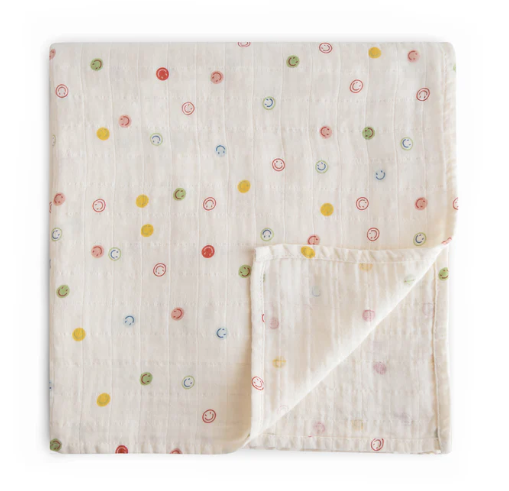 Mushie Muslin Swaddle Blanket (assorted)