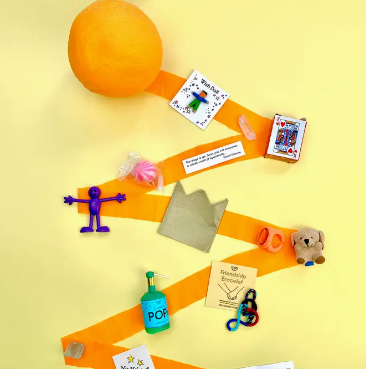 Deluxe Orange Surprise Balls