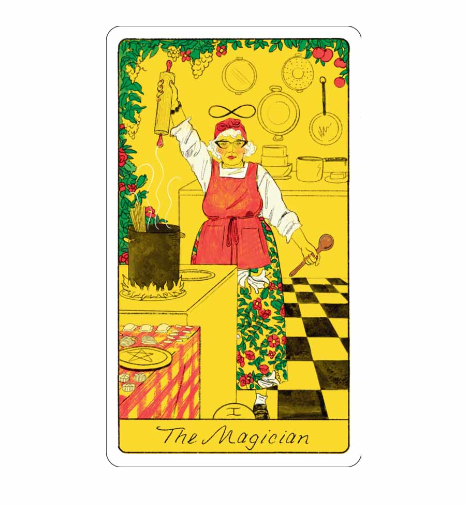 The Pasta Tarot deck