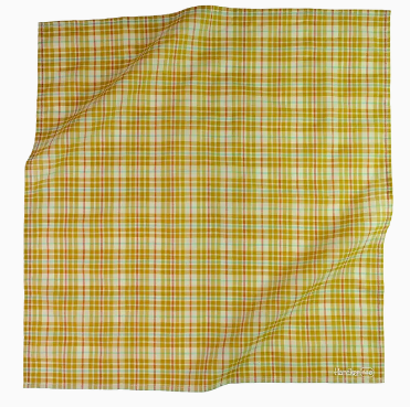 Bandana- Yellow Plaid