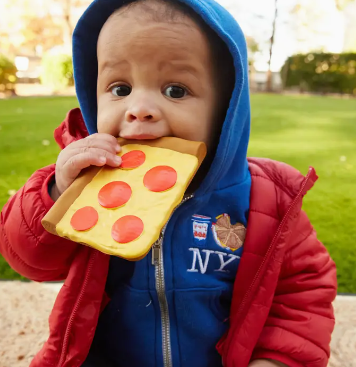 Cameron's Corner Pepperoni Slice Teether