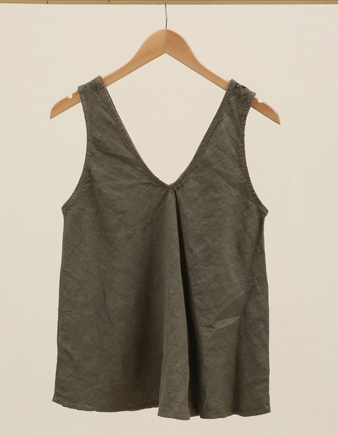 Linen Tank Top