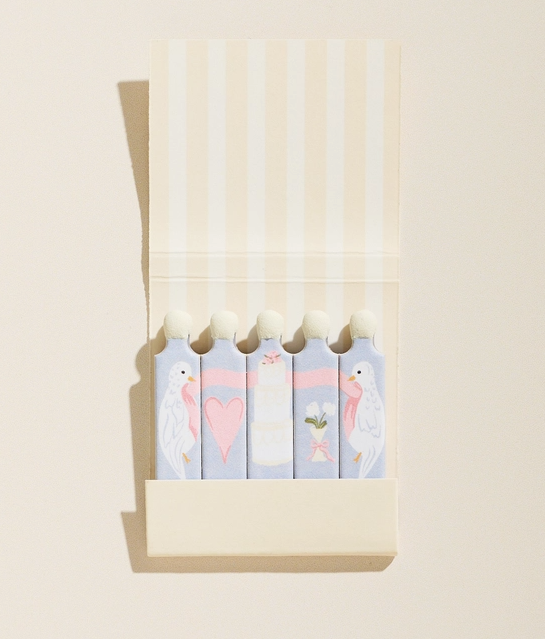 Match Made In Heaven Wedding Matchbook
