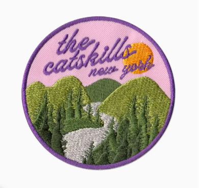 Catskills, iron on patch