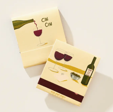 Wine Cin Cin Matchbook