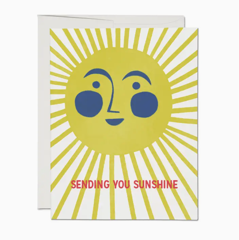 Sending You Sunshine, greeting card