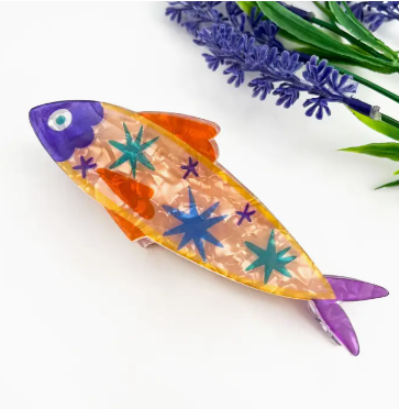 Fish Star Claw Hair Clip