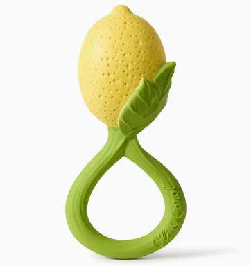 Lemon Baby Rattle and Teether