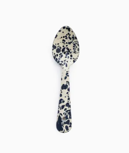 Splatter Enamelware Small Spoon