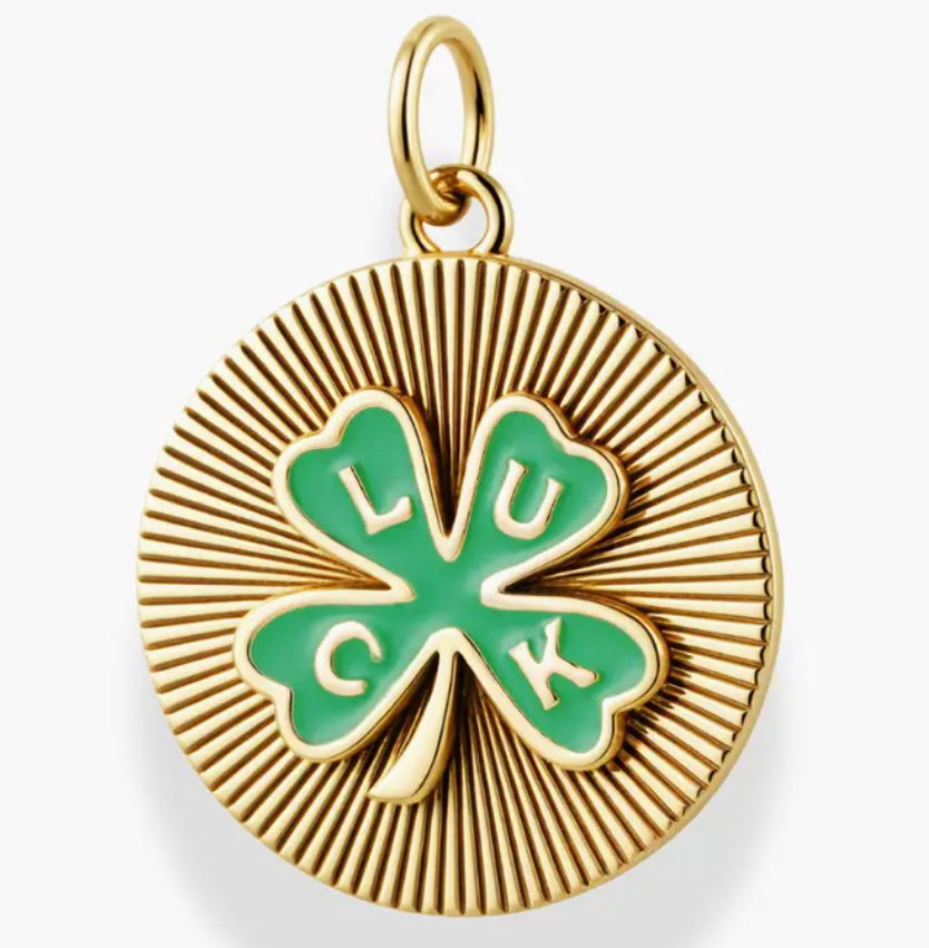 Good Luck Clover Charm