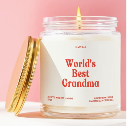 World's Best Grandma Candle
