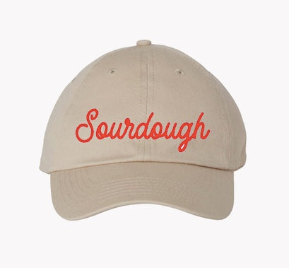 Embroidered Sourdough Hat