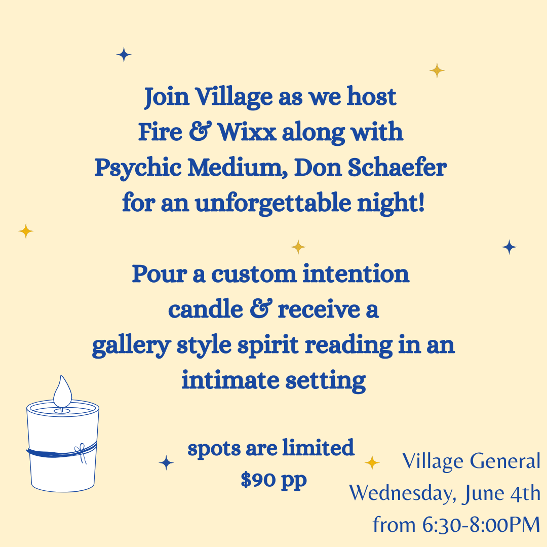 Candle Making & Group Medium Reading 6/4