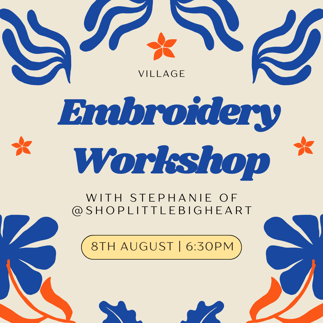 Embroidery Workshop