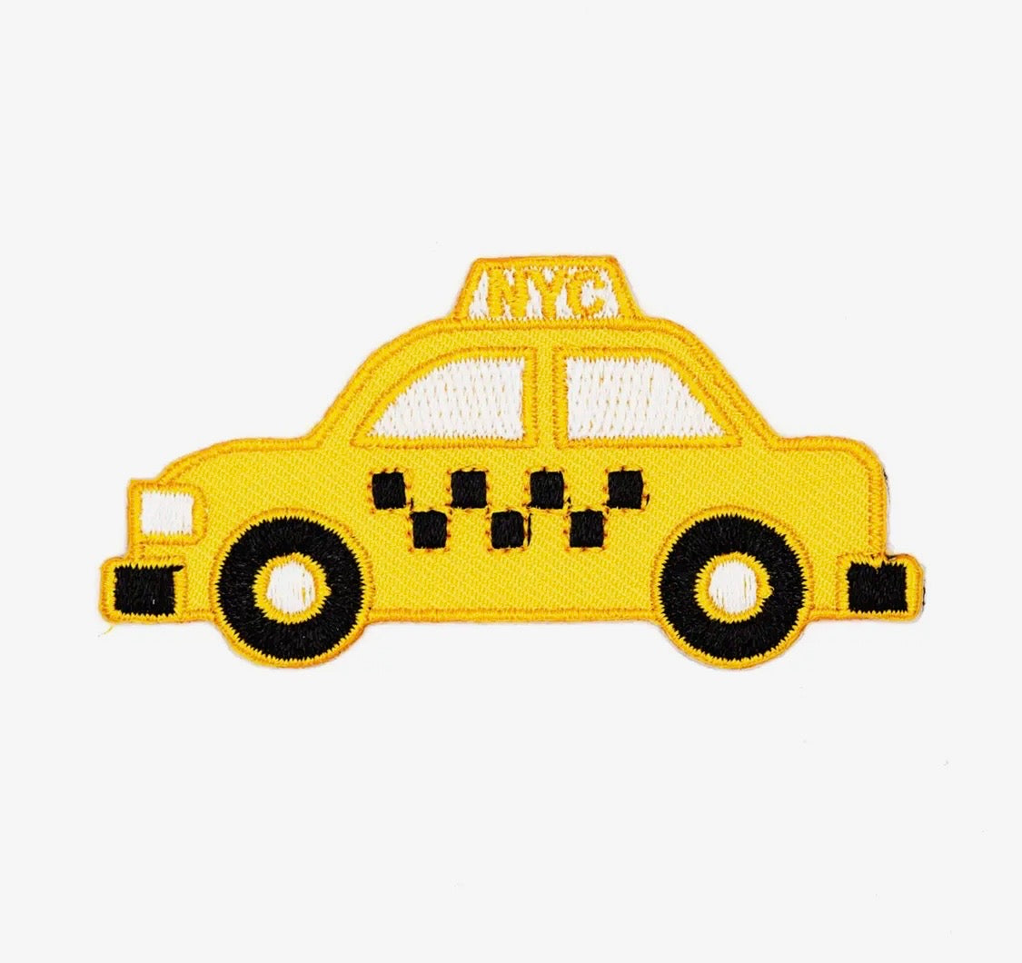 Taxi, iron on patch