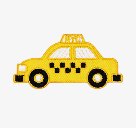 Taxi, iron on patch