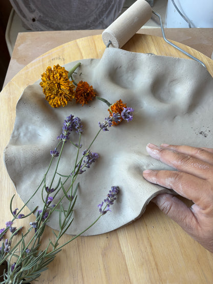 *Ceramic Platter-Making Workshop 11/5