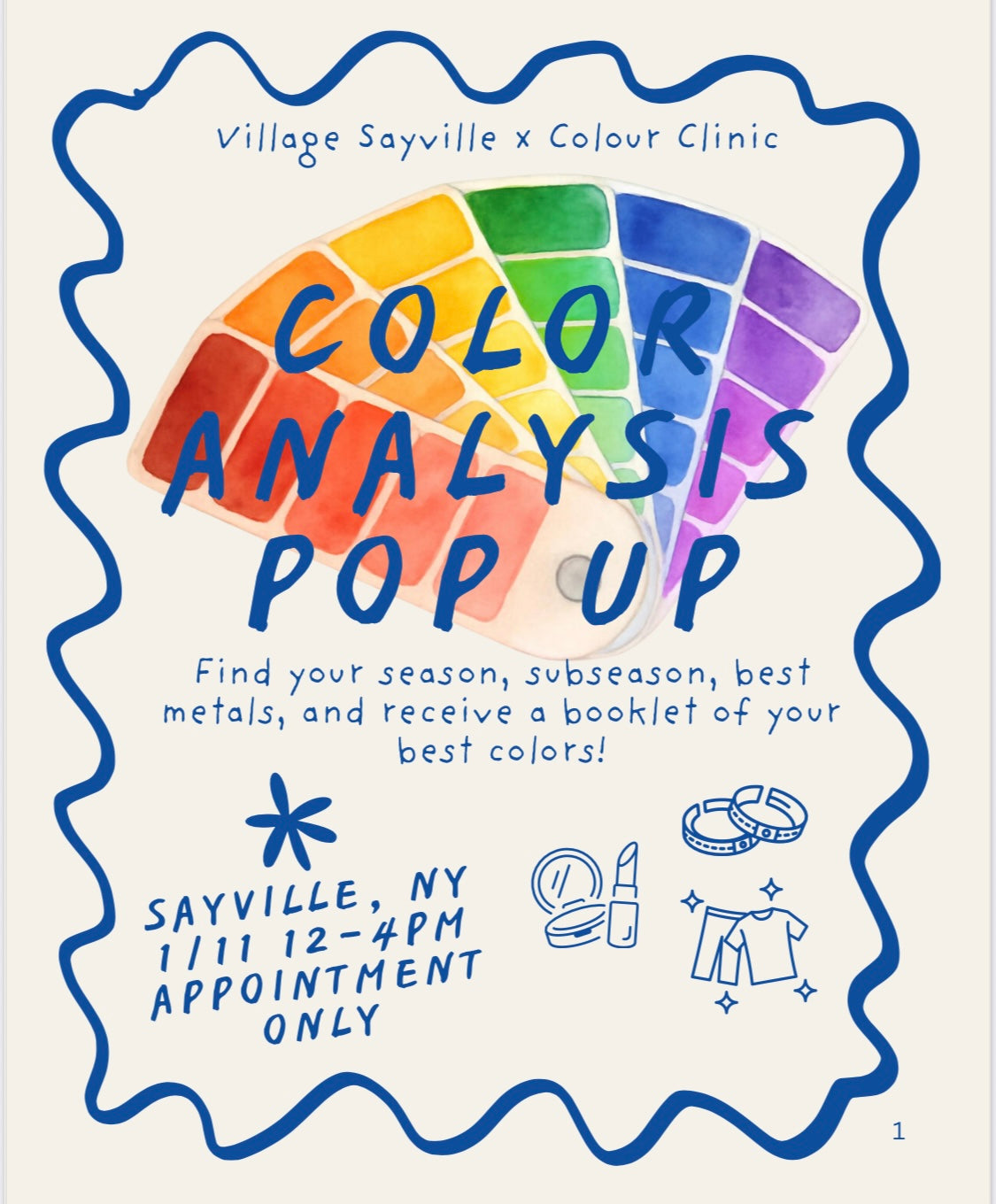 Color Analysis Pop up 1/11