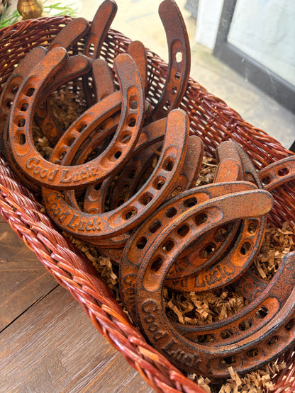 Metal Good Luck Horseshoe