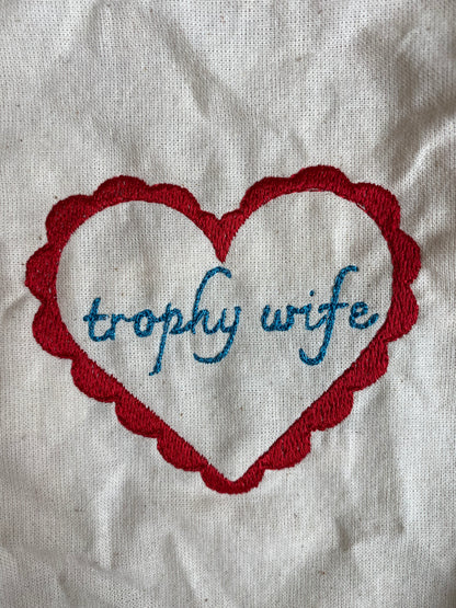 Custom Valentine Heart Embroidery