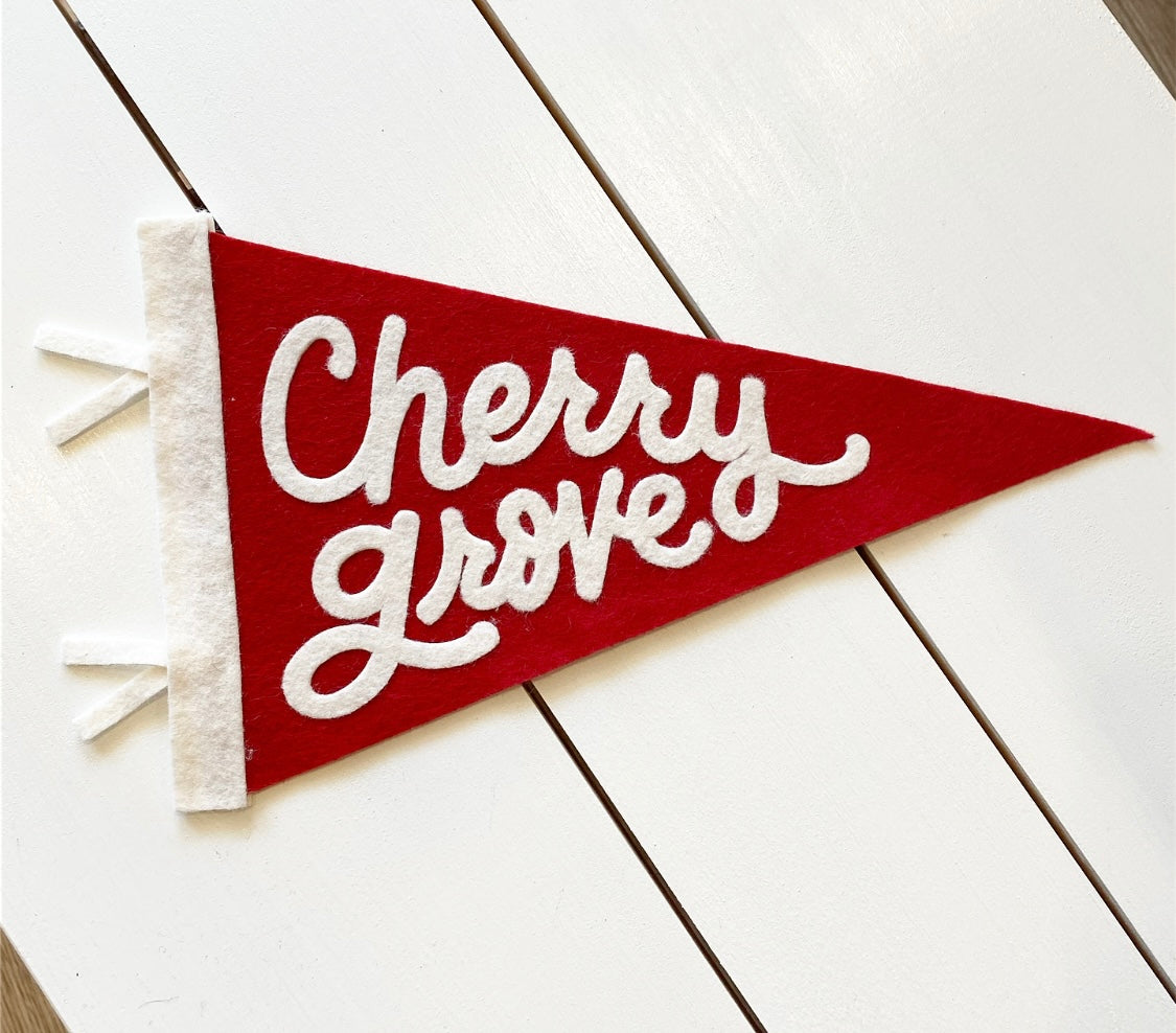 Pennant Flag Cherry Grove