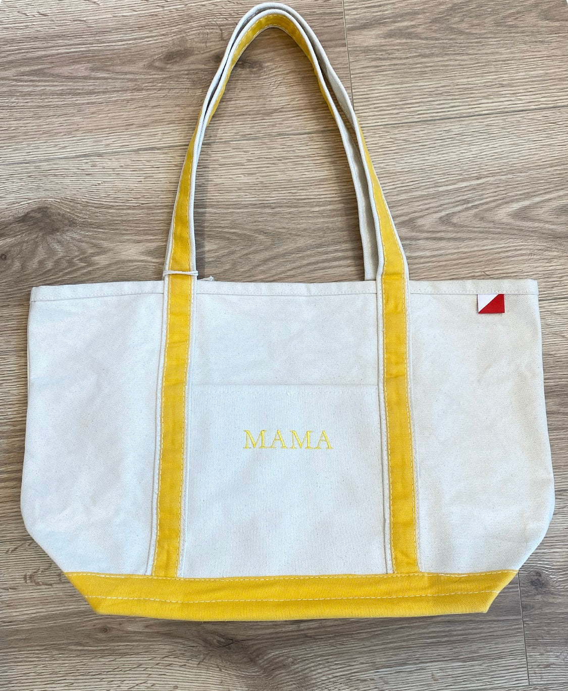 Canvas Mama Tote yellow